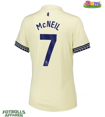 Everton Dwight McNeil #7 Bortatröja Kvinnor 2025-26 Kortärmad